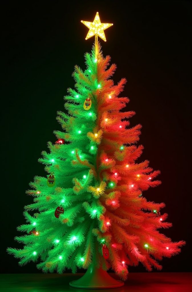 Color-Changing Mood Grinch Tree