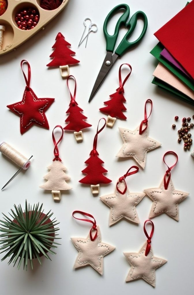 Felt Christmas Ornaments