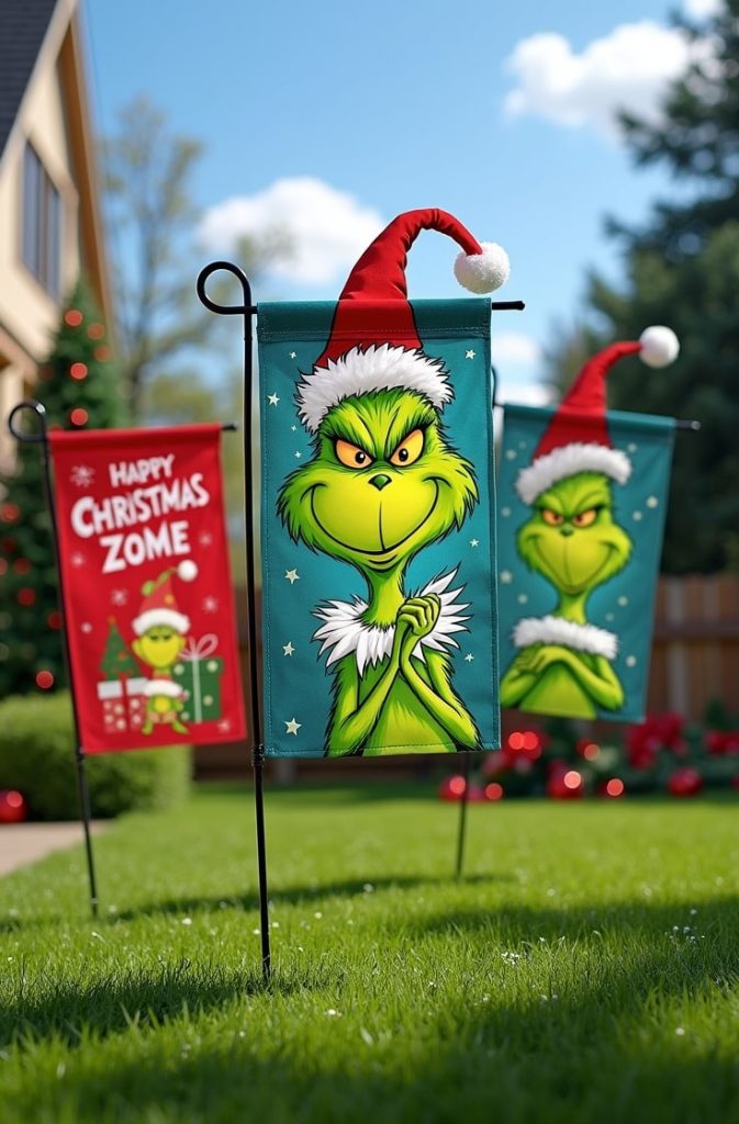 Fence Peeker Decorations