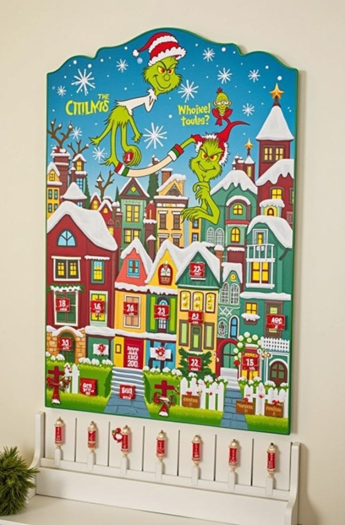 Grinch Advent Calendar