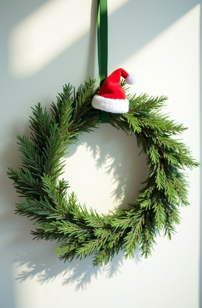 Grinch Door Hanger Wreath