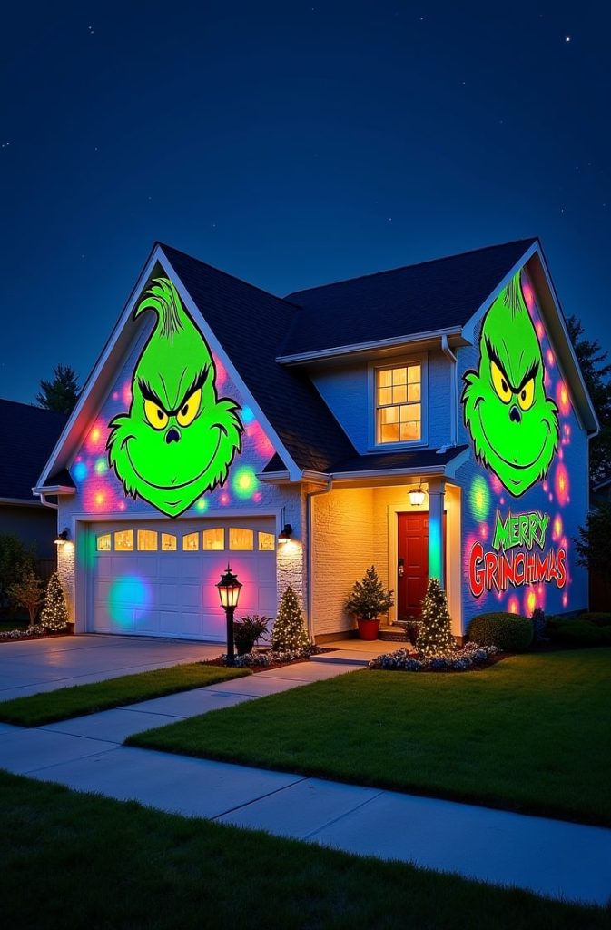  Grinch Projector Lights
