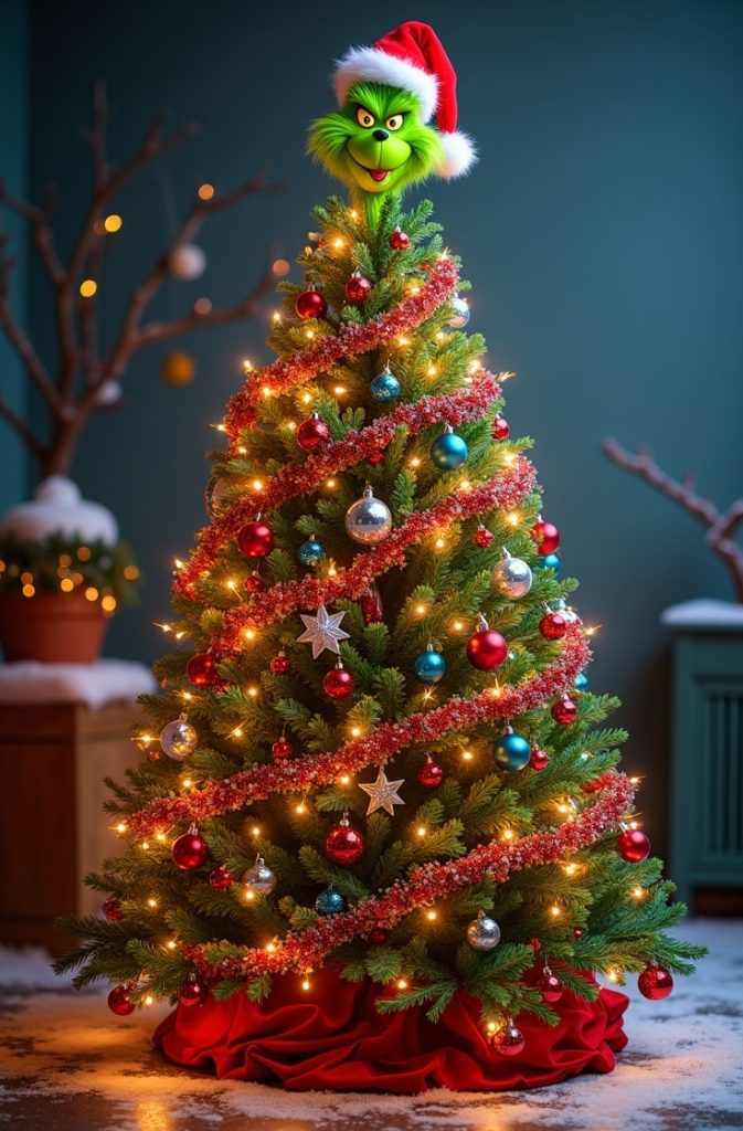 Grinch Tree Topper