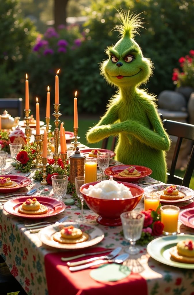Grinch Whoville Feast Table