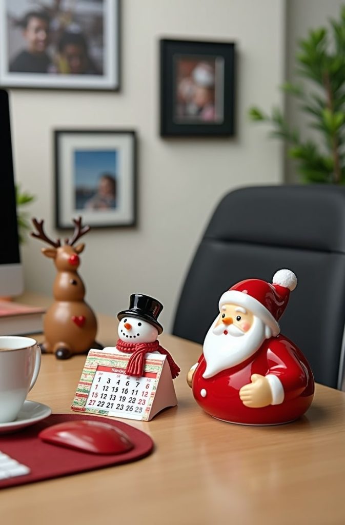 Holiday-Themed Desk Accessories