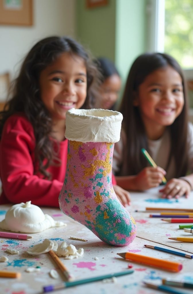 Paper Mâché Stocking