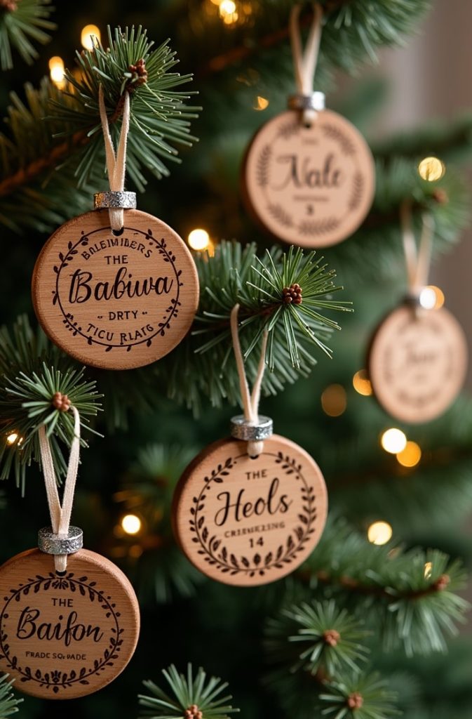 Personalized Name Ornaments
