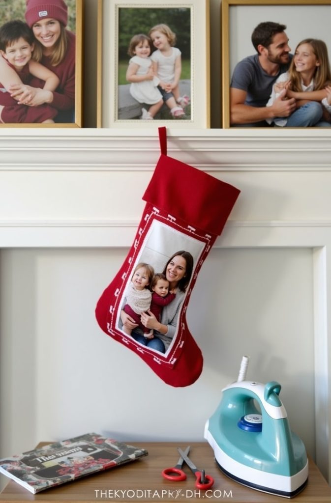 Photo Transfer Stocking