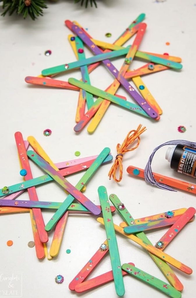 Popsicle Stick Ornaments