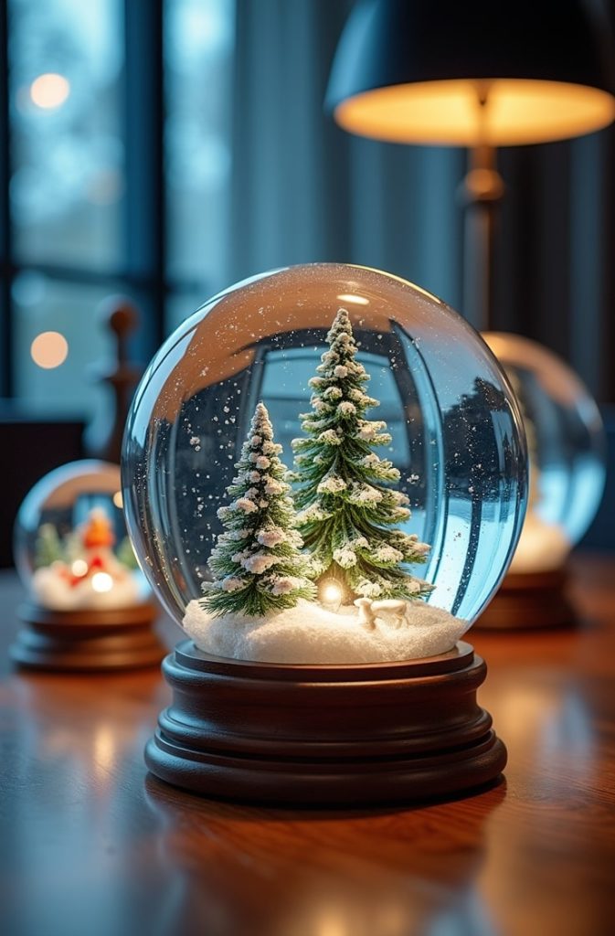  Snow Globe Centerpieces
