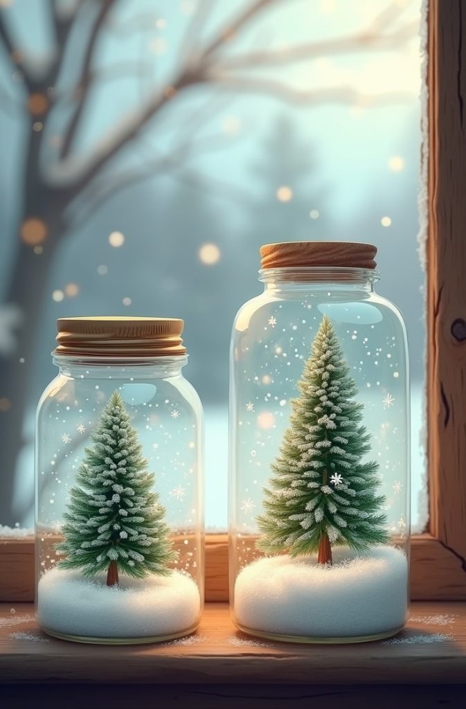 Snow Globe Jars