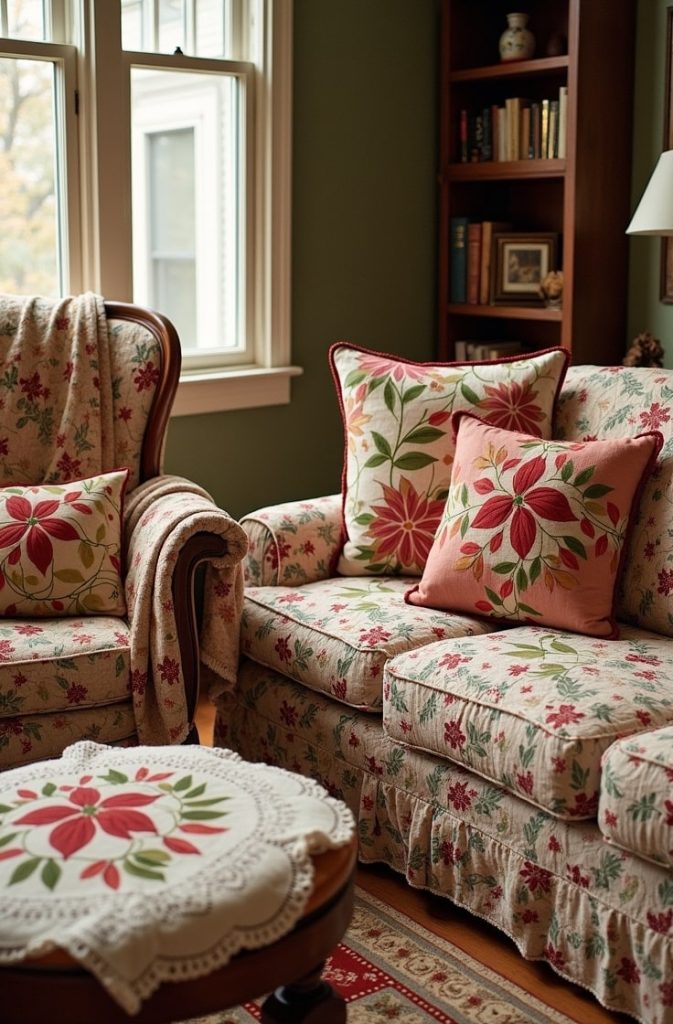 Vintage Holiday Textiles