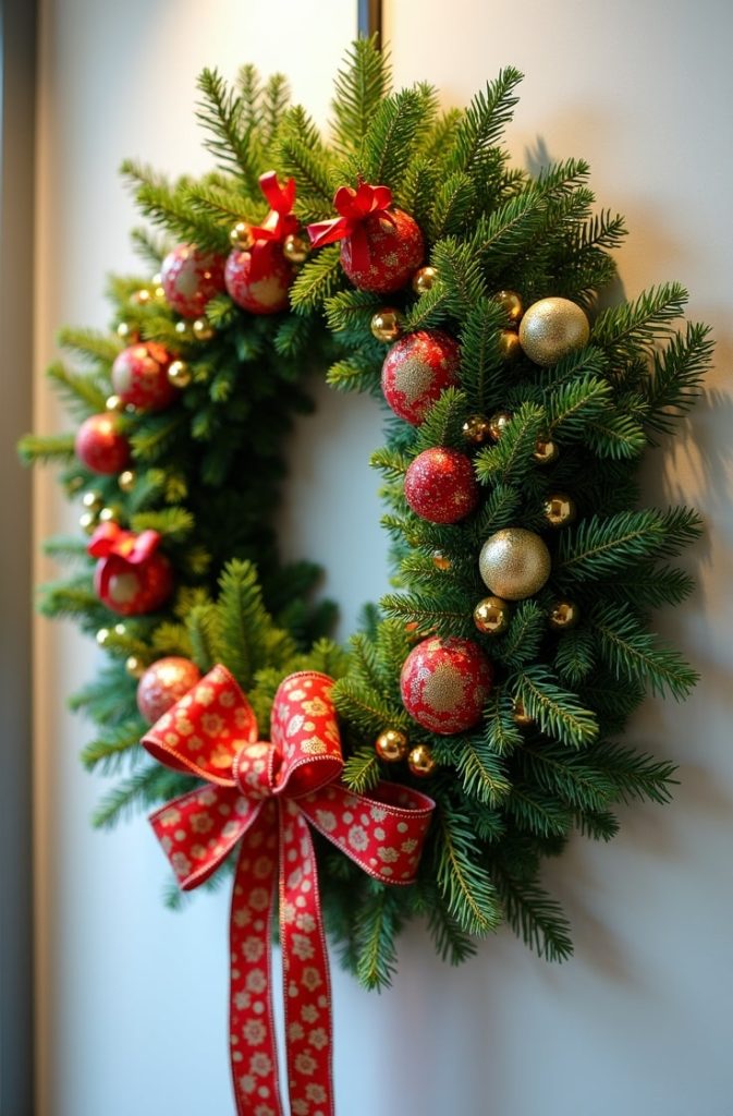 Wall-Mounted Wreath Displays