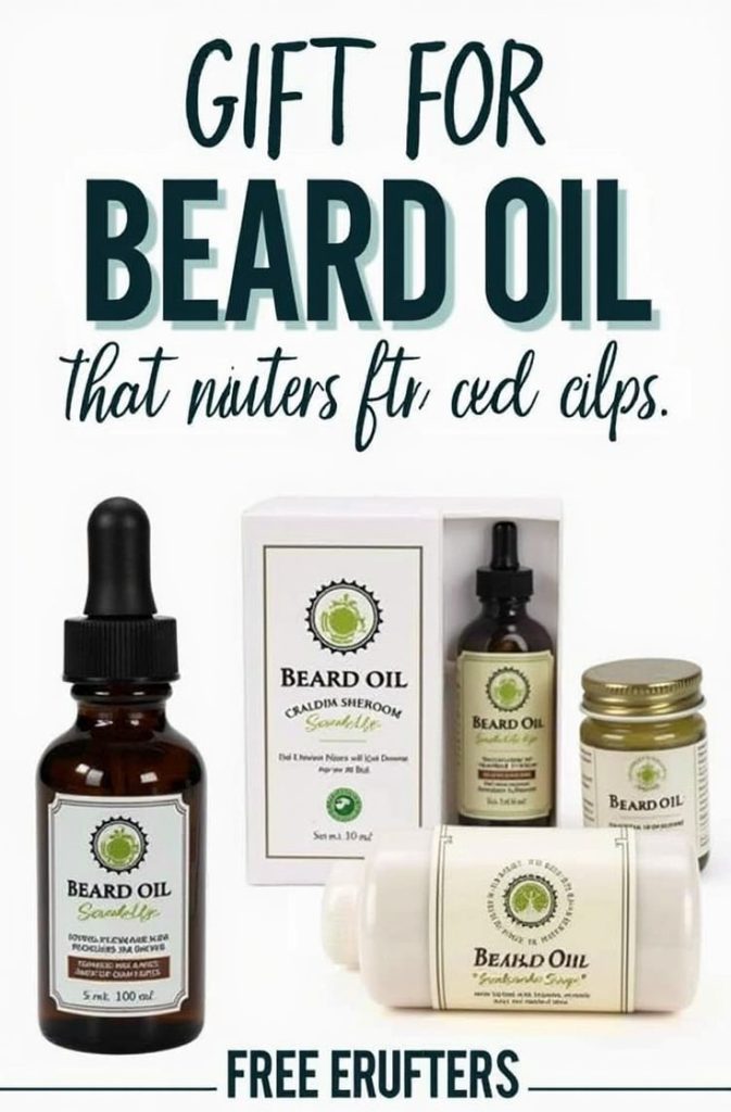 Beard Oil or Grooming Kit Sample