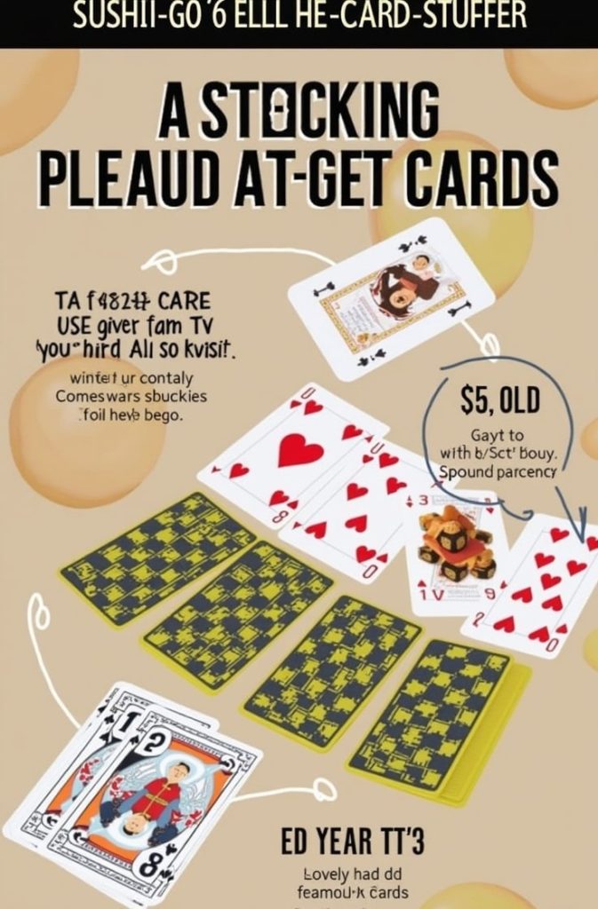 Deck of Cards or Card Game (e.g., Sushi Go)