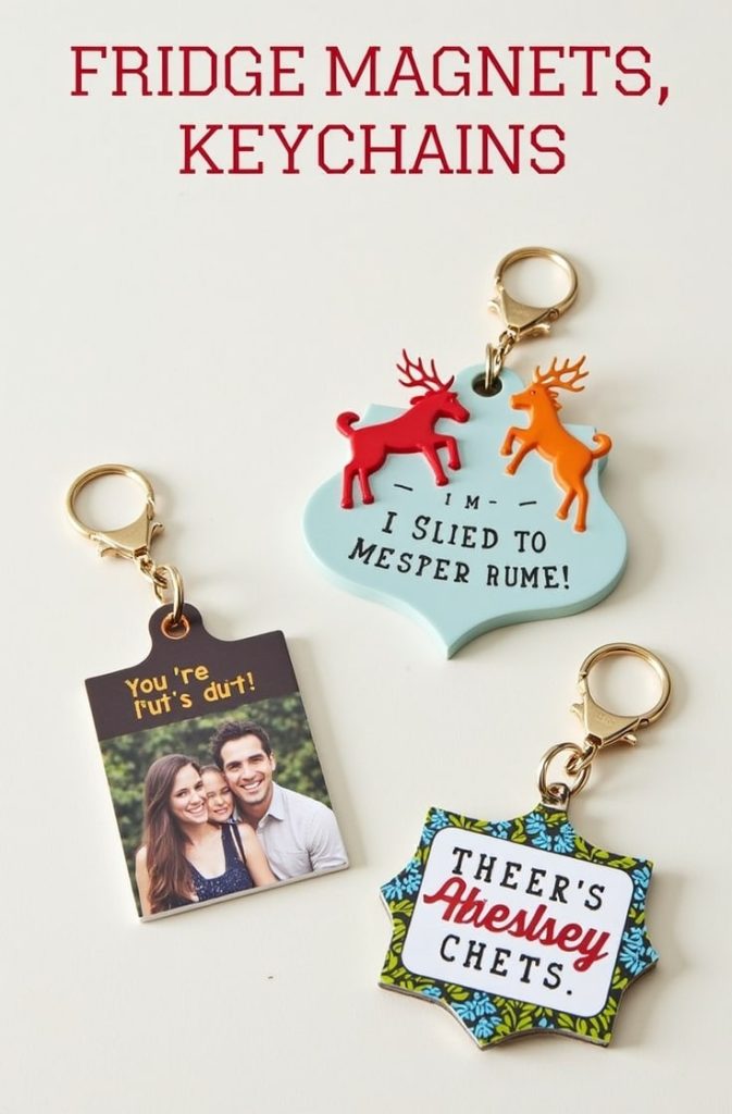 Fridge Magnets or Keychains