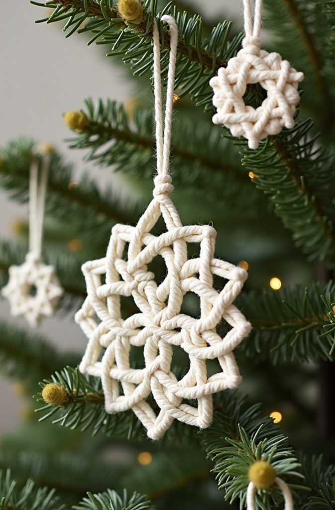 Macramé Ornaments