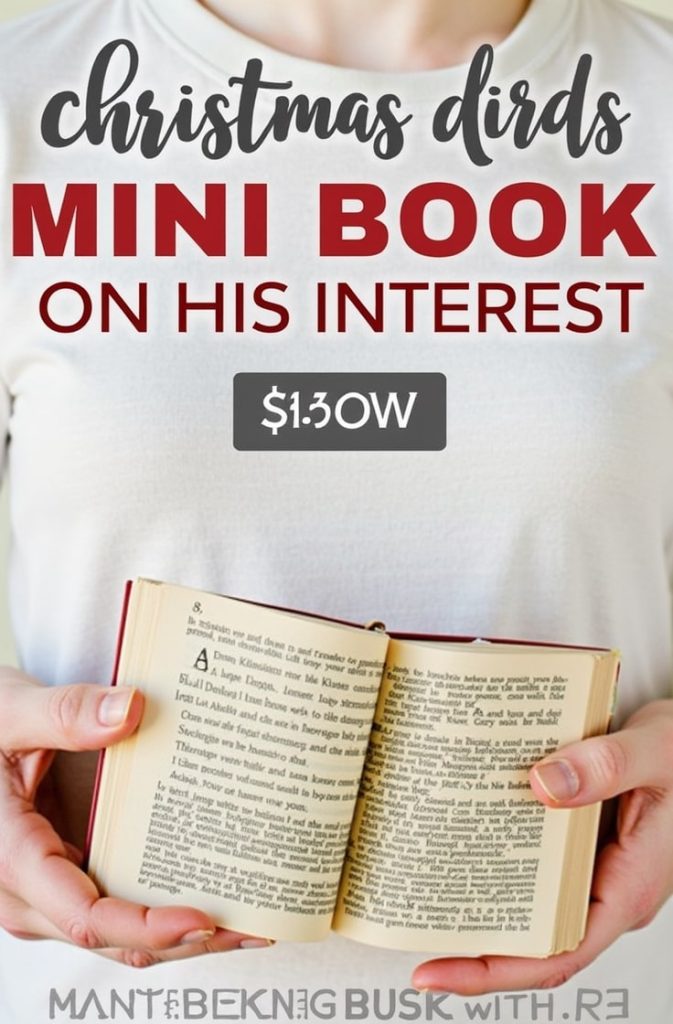 Mini Book on His Interest (e.g., Trivia or Jokes)