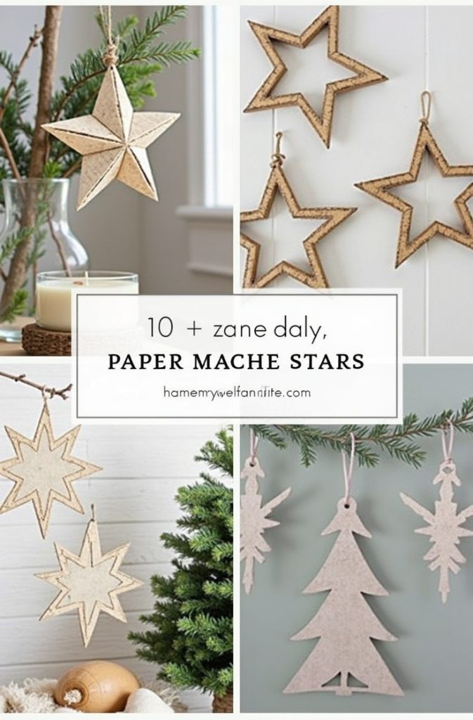 Paper Mache Stars