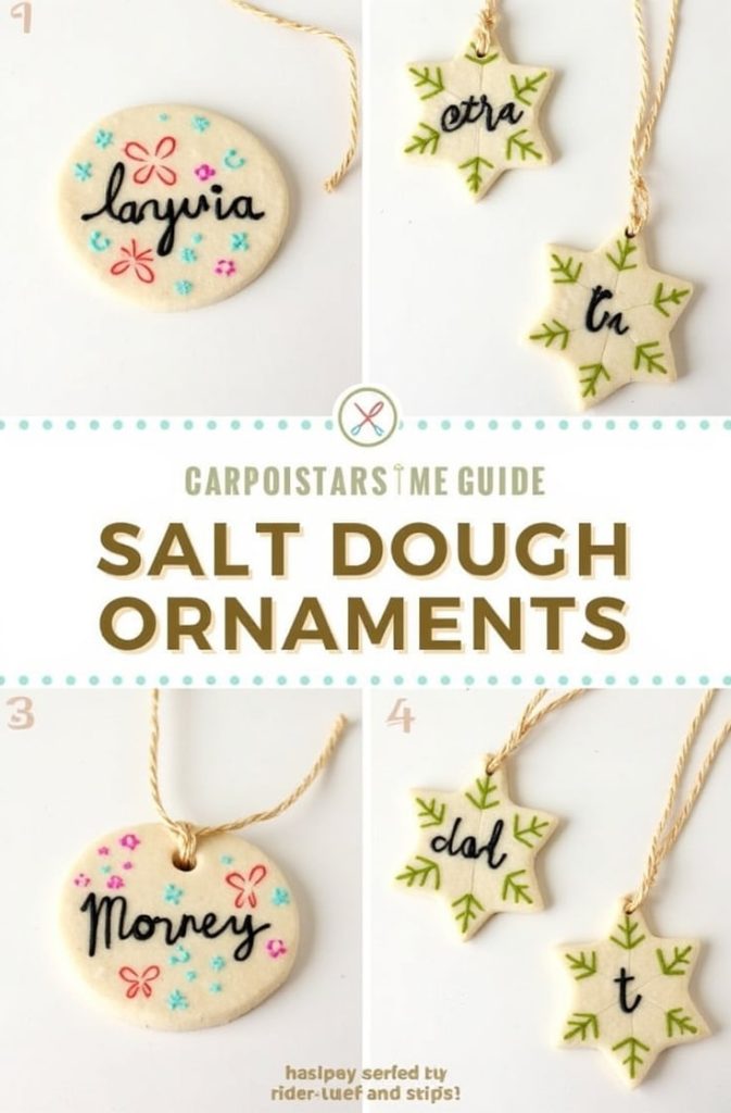 Salt Dough Ornaments – Classic Handmade Christmas Gifts Kids Can Make