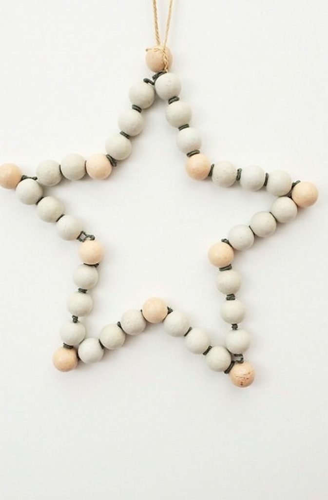 Wooden Bead Stars