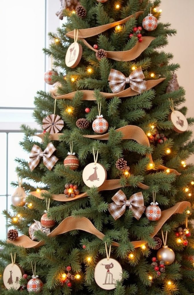 Cozy Cabin Christmas Tree 