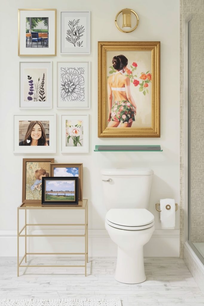 Create an Art Wall with Zero Damage