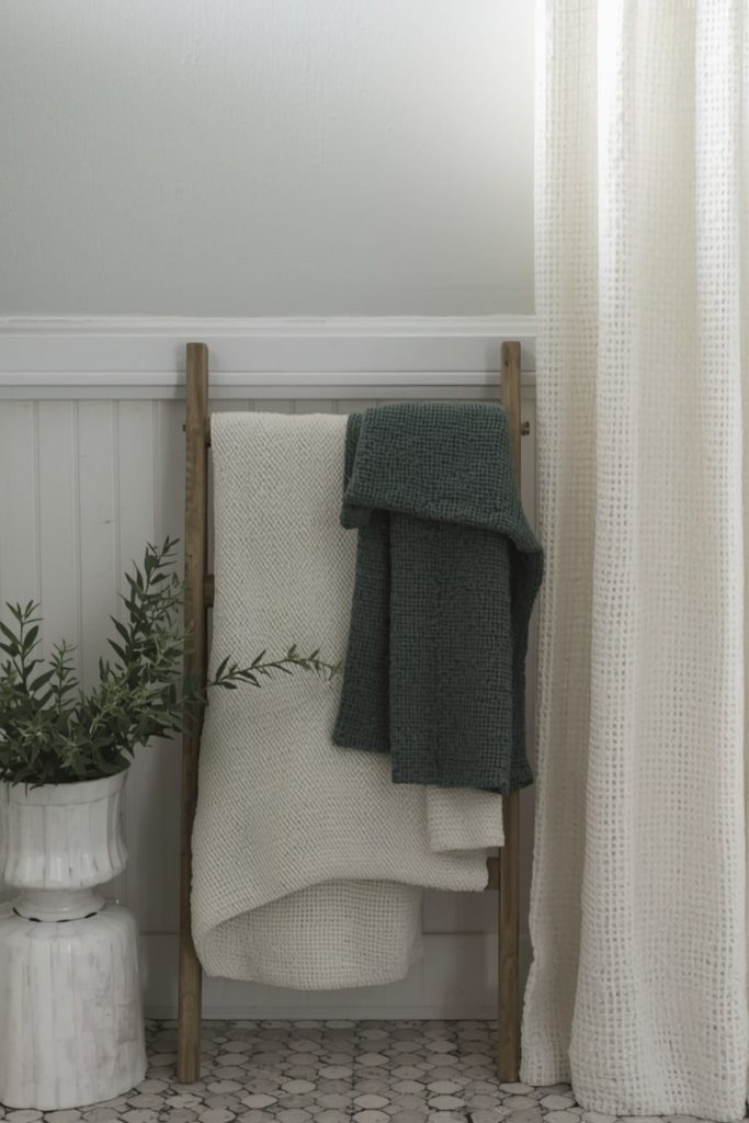 Opt for a Checkerboard or Patterned Floor Tile