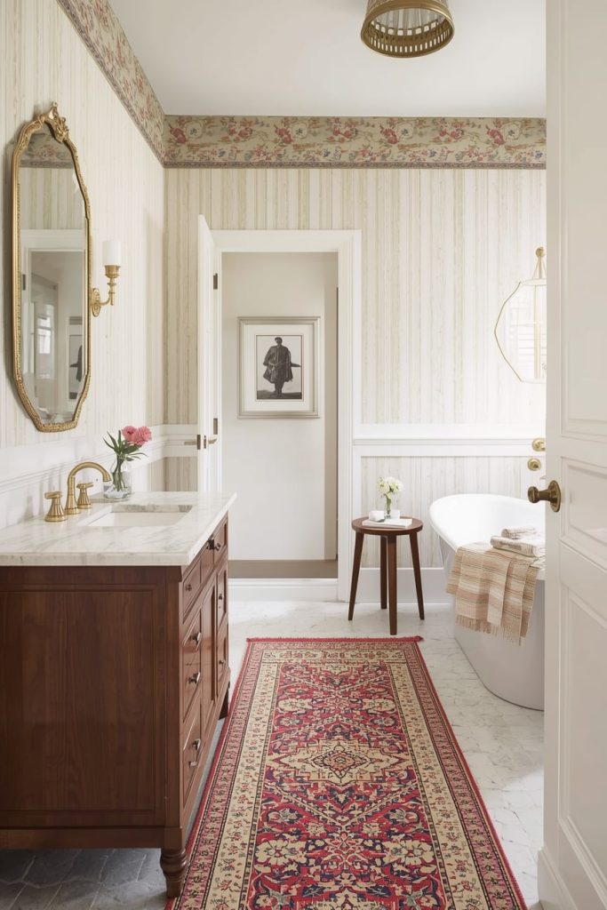 Replace Your Bath Mat With a Real Rug