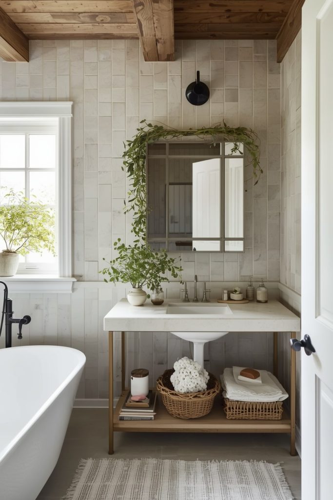 Use Antique or Vintage Furniture as a Vanity