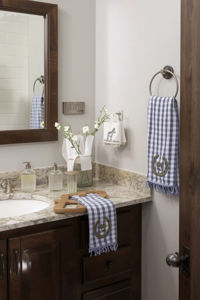 Add Country Cowboy Bathroom Décor for Down-Home Authenticity