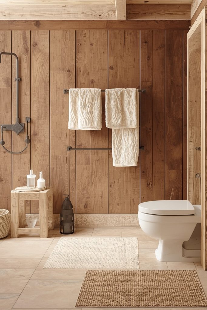 Cabin-Themed Shower Curtains, Textiles & Décor to Complete the Look