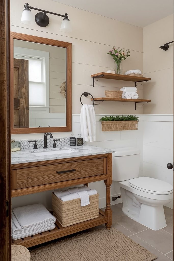 Start With Rustic Cowboy Bathroom Décor as the Foundation