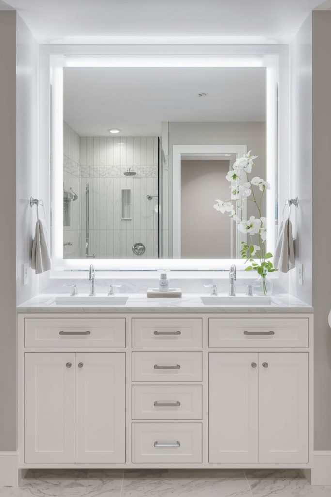 Bathroom Mirror Wall Ideas That Expand the Room