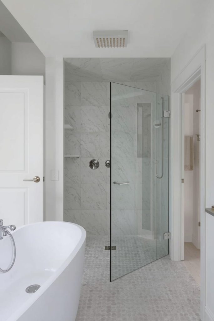 Built-In Shower Bench for Comfort