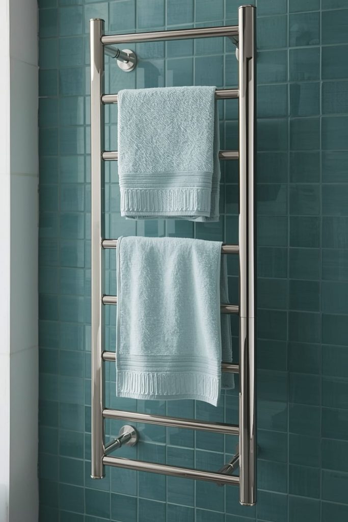 Classic Towel Bars (Timeless Bathroom Towel Rack Ideas)