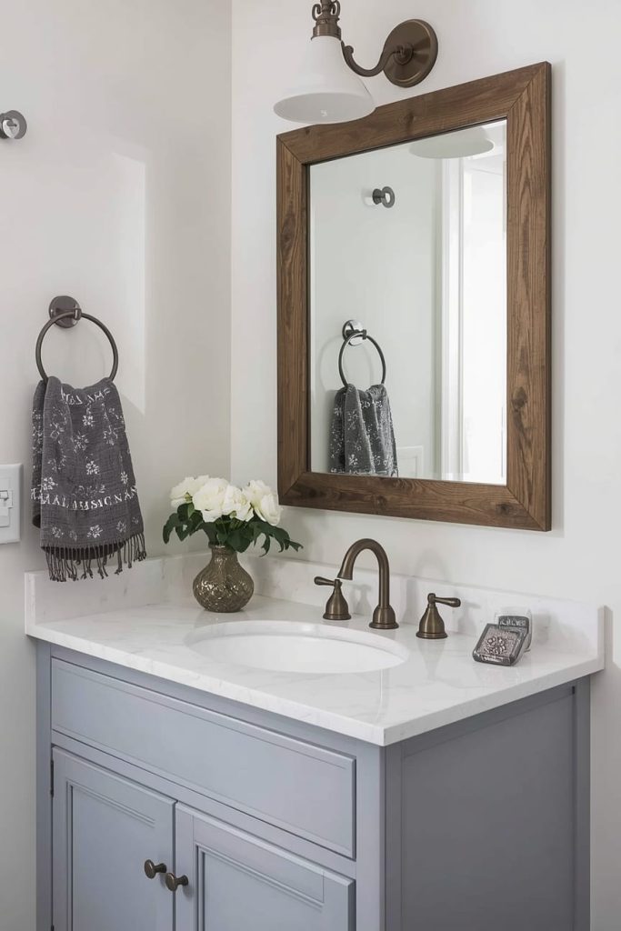 Clawfoot Tub for Classic Farmhouse Charm