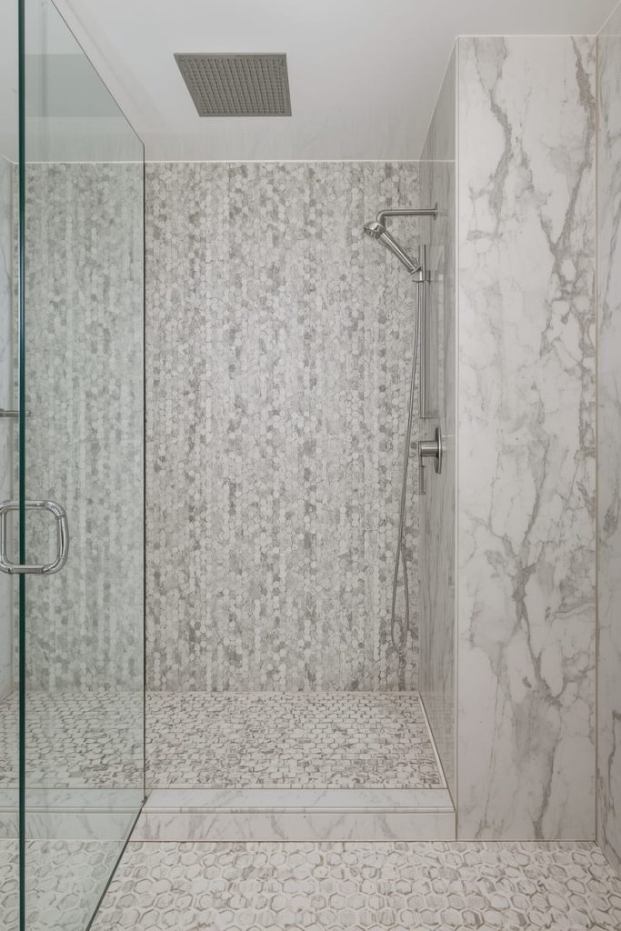 Double Shower Heads for Shared Spaces