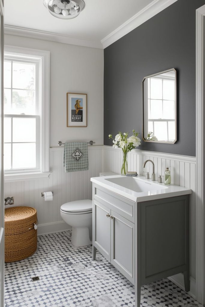 Flush Mount and Semi Flush Mount Bathroom Ceiling Light Fixtures