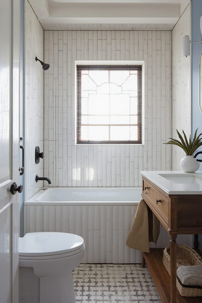 Freestanding Tub in Small Bathroom Designs