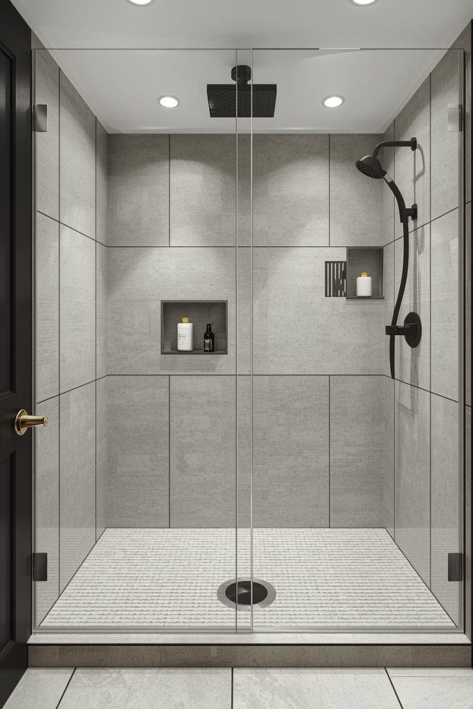  Open Shower Concept for Minimalist Appeal