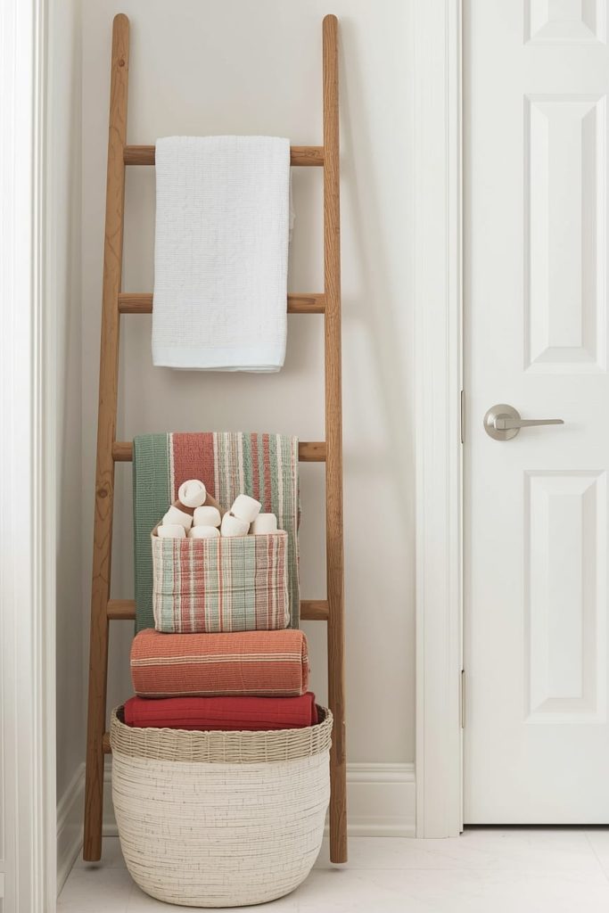 Over the Toilet Storage for Unused Vertical Space