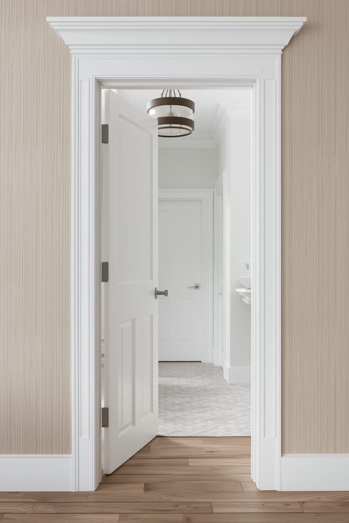 Pocket Bathroom Door for Seamless Space Saving
