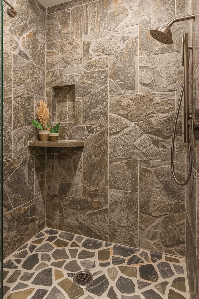 Rustic Bathroom Mirror Ideas with Distressed Frames