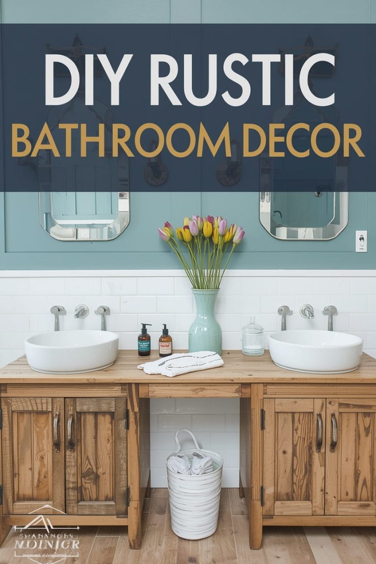 14 Rustic Bathroom Ideas for a Cozy Makeover