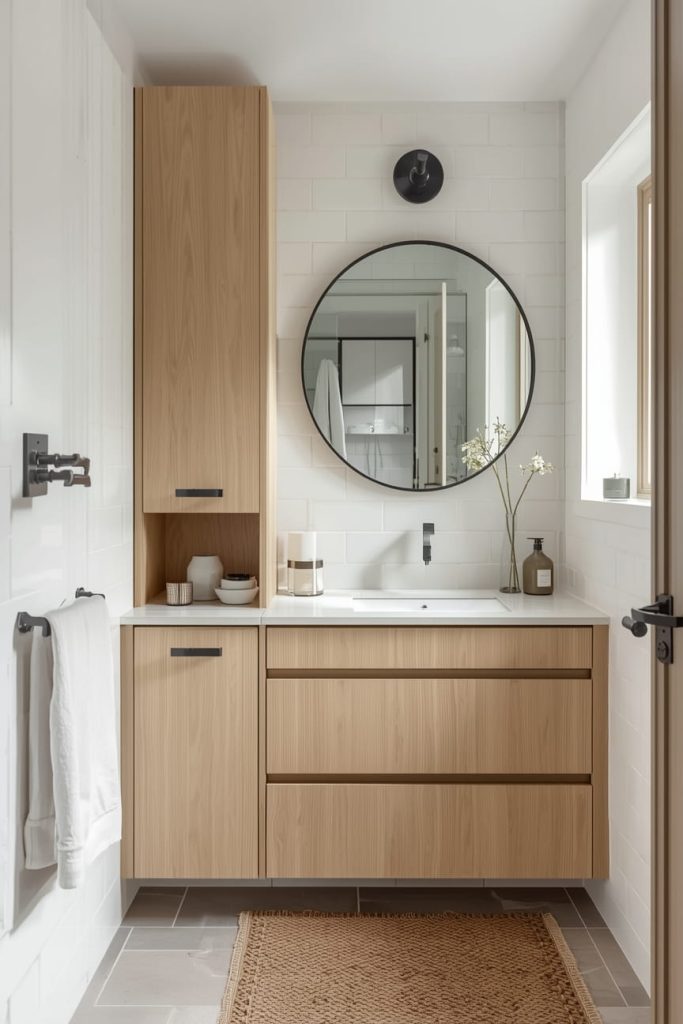 Scandinavian Style Ensuite Bathroom