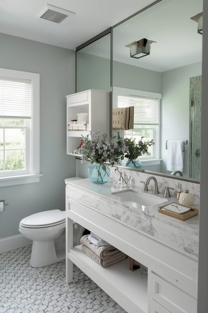 Use Glass Showers to Open Up the Space