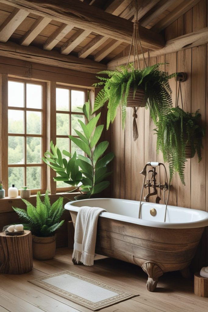 Barn Door Entry for Space-Saving Style