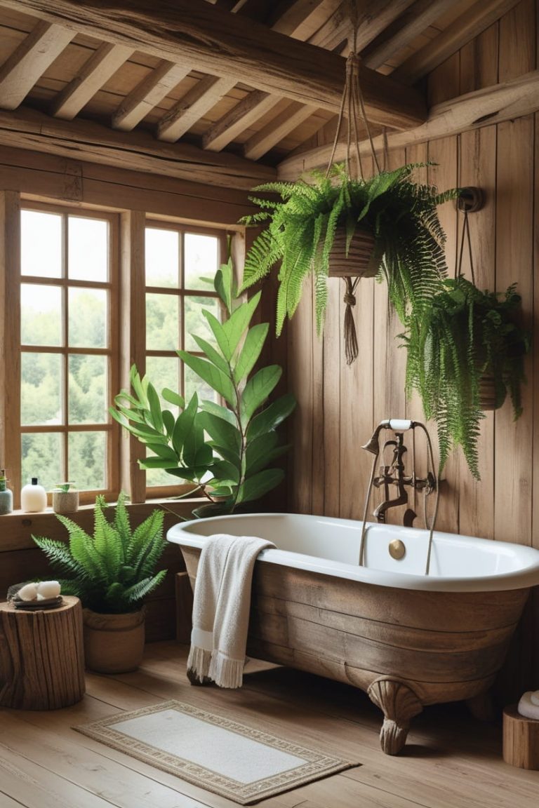 Barn Door Entry for Space-Saving Style