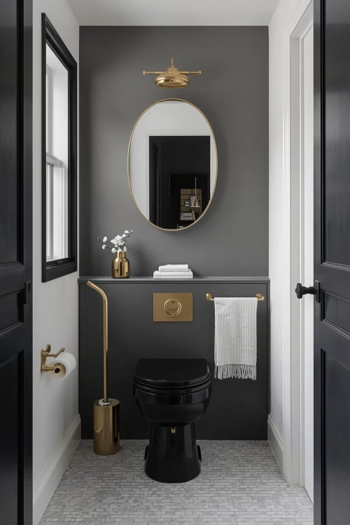 Black Wall-Mounted Toilet Ideas for Bold Interiors
